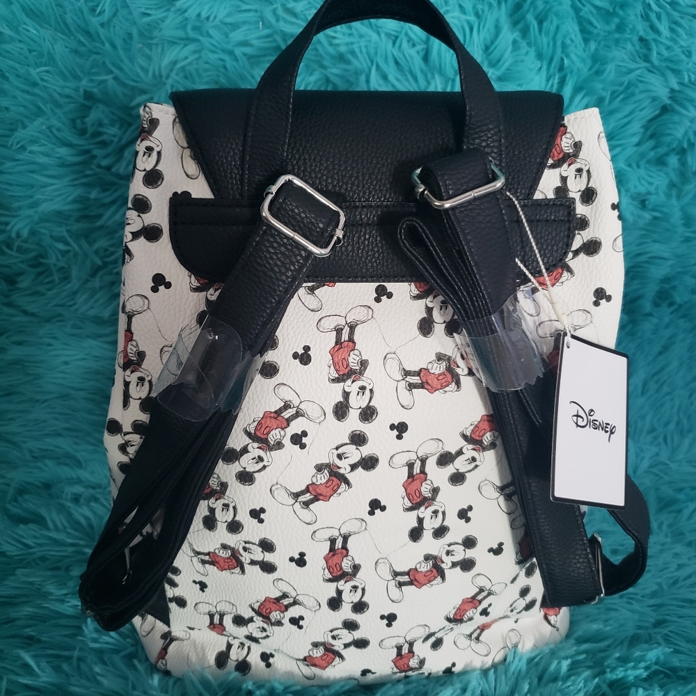 ๐ Disney Mickey Mouse Sketch Drawstring Backpack - Picture 3 of 6
